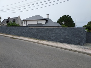 Construction d'une maison neuve avec cloture à Saint-Cast-le-Guildo