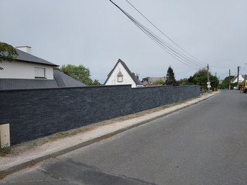 Construction d'une maison neuve avec cloture à Saint-Cast-le-Guildo