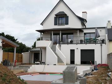 Construction d'une maison neuve à Plurien