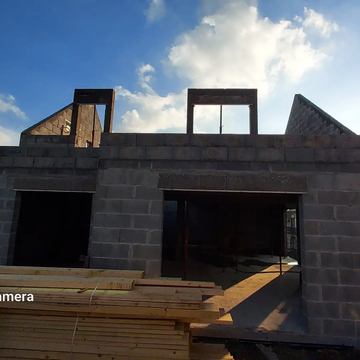 Construction  maison en agglo à plérin les rosaires