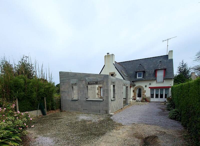 Construction d'une extension près de Plancoët