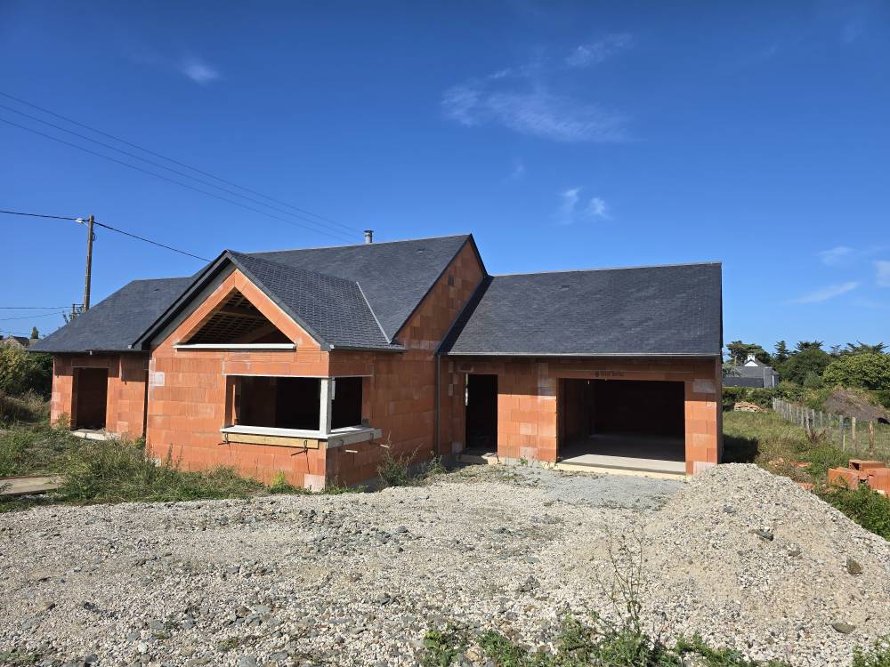 Construction d'une maison plain pied a Erquy